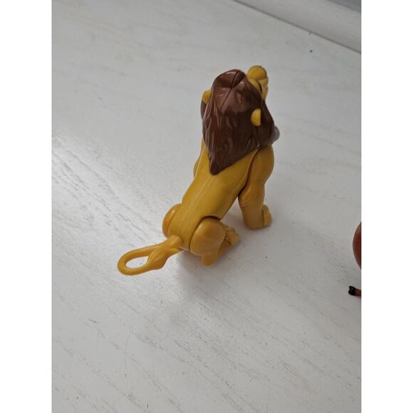 Vintage Disney The Lion King Once Upon A Time Playset With 2 Figures *READ* - Picture 10 of 13